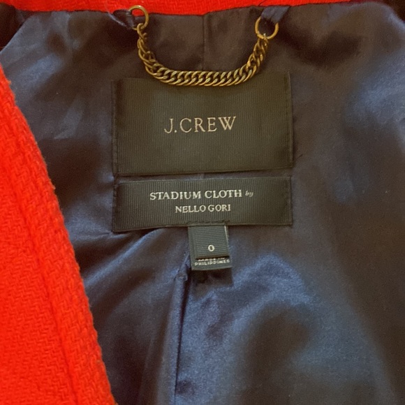 J. crew red chateau parka in Italian stadium-cloth - Picture 3 of 9